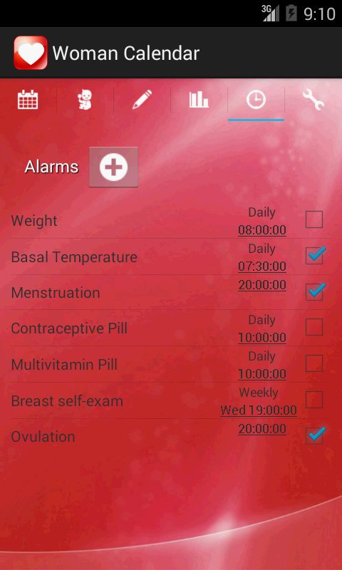 Woman Calendar for Android Woman Calendar for Android