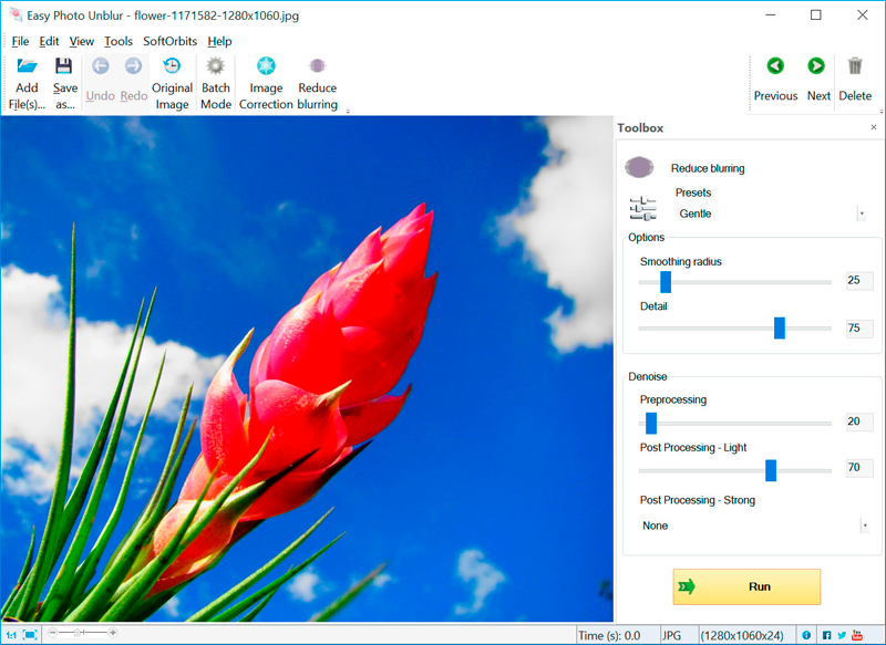 Windows 8 Easy Photo Unblur full