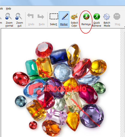 remove watermark from image