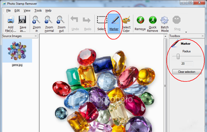 how to remove watermark - step 2