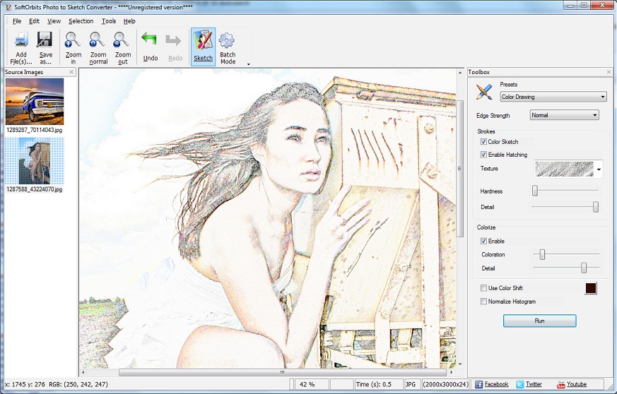 SoftOrbits Sketch Drawer Pro 1.3 注册码 | 软钥