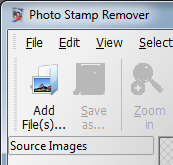 how to remove date from photo